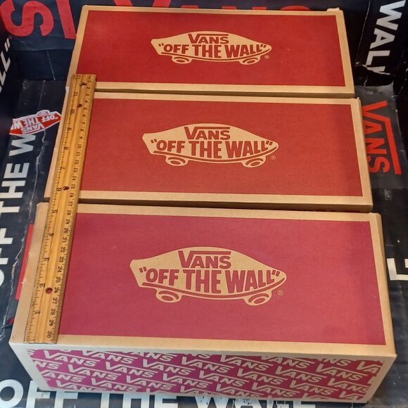 (6) Vans Empty Shoe Boxes For Storage or Display Men's 6.5, 7, 8 - Picture 6 of 12